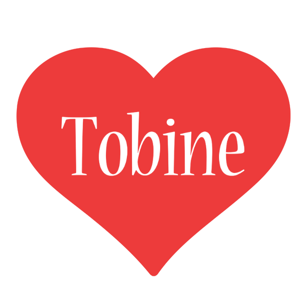 Tobine love logo