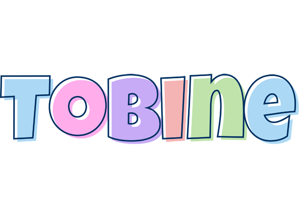 Tobine pastel logo