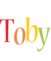 Toby birthday logo