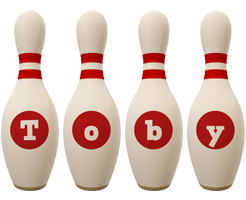 Toby bowling-pin logo