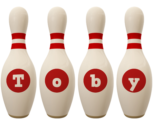 Toby bowling-pin logo