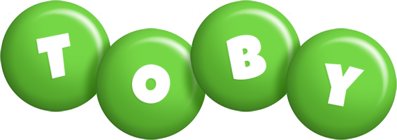 Toby candy-green logo