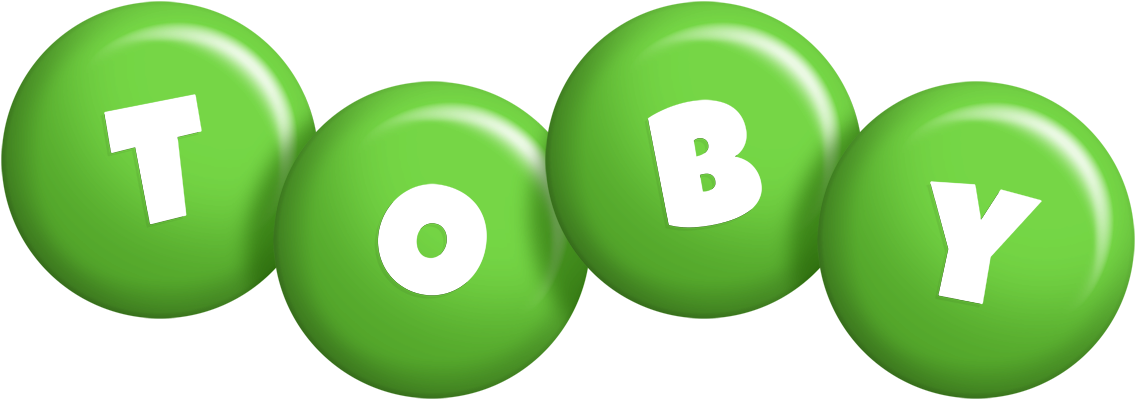 Toby candy-green logo