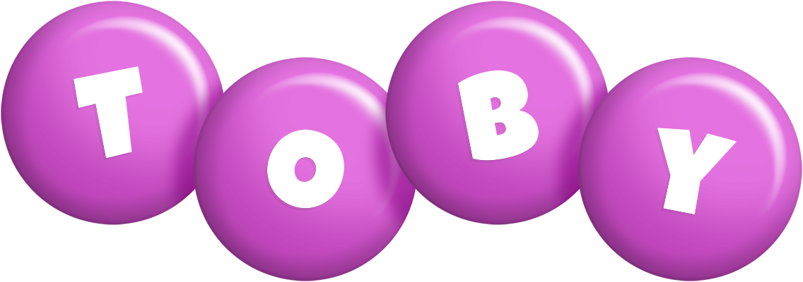 Toby candy-purple logo
