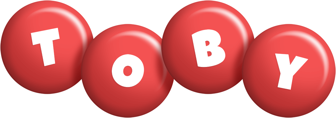 Toby candy-red logo