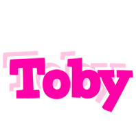 Toby dancing logo