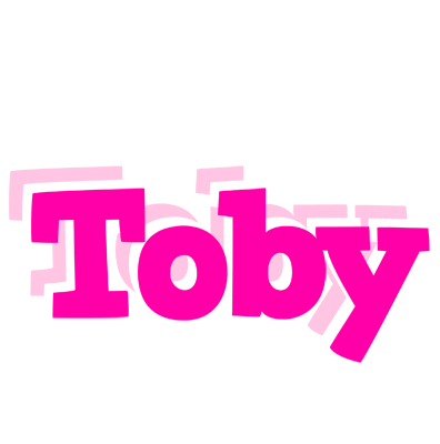 Toby dancing logo