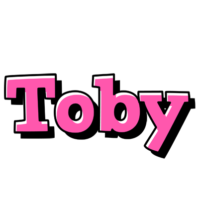 Toby girlish logo