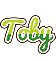 Toby golfing logo