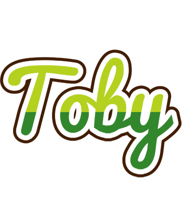 Toby golfing logo