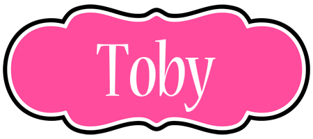 Toby invitation logo