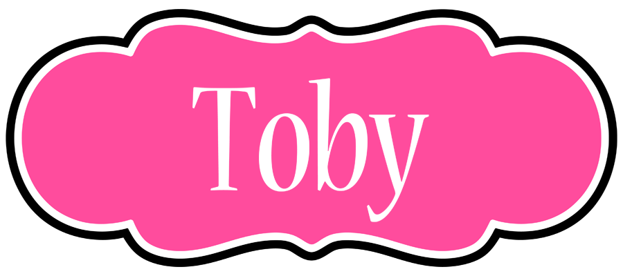 Toby invitation logo