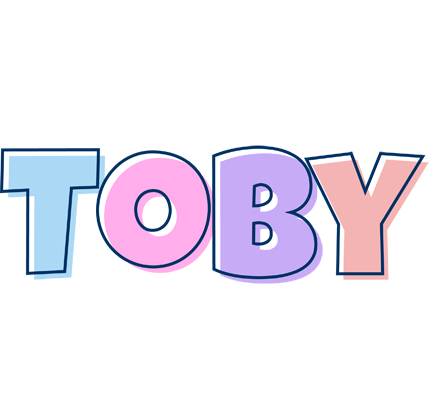 Toby pastel logo