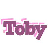 Toby relaxing logo