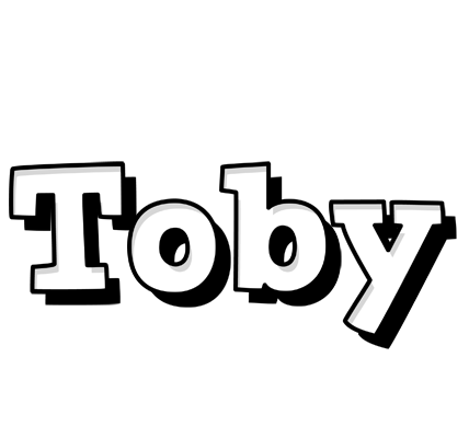 Toby snowing logo