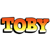 Toby sunset logo