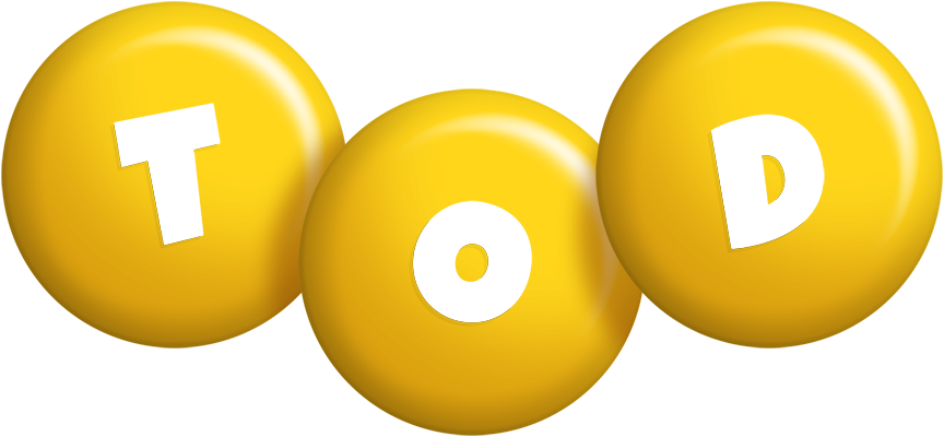 Tod candy-yellow logo
