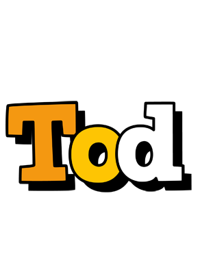 Tod cartoon logo