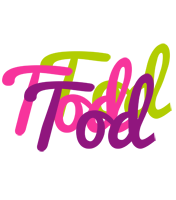 Tod flowers logo