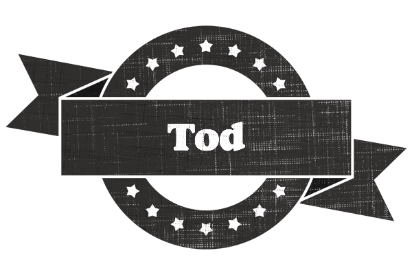 Tod grunge logo