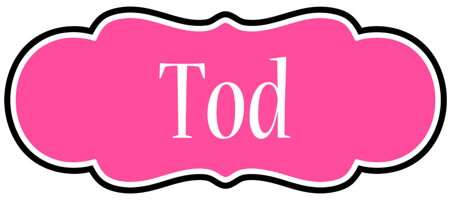 Tod invitation logo