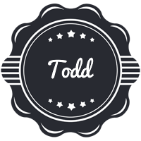 Todd badge logo