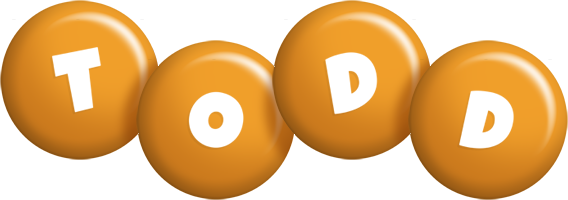 Todd candy-orange logo