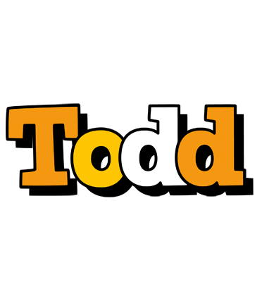 Todd cartoon logo