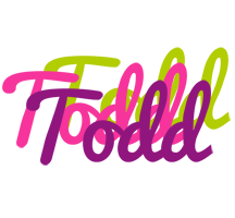 Todd flowers logo