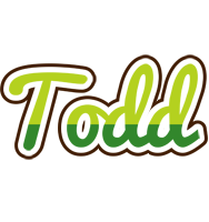 Todd golfing logo