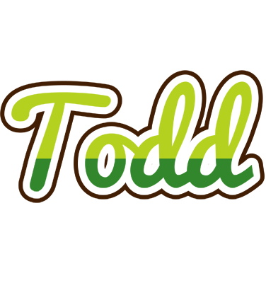 Todd golfing logo