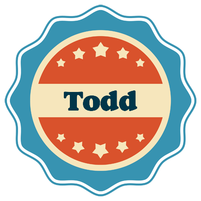 Todd labels logo