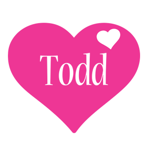 Todd love-heart logo