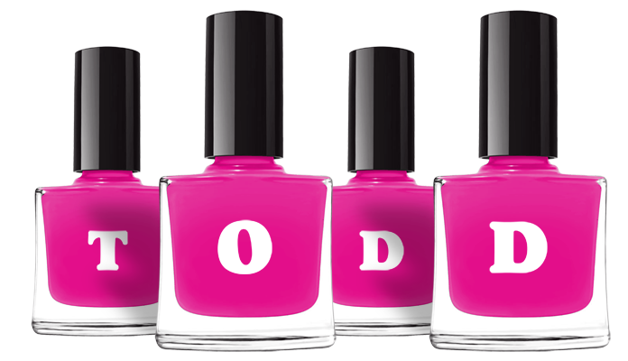 Todd nails logo