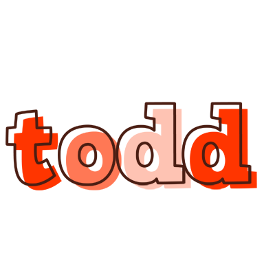 Todd paint logo