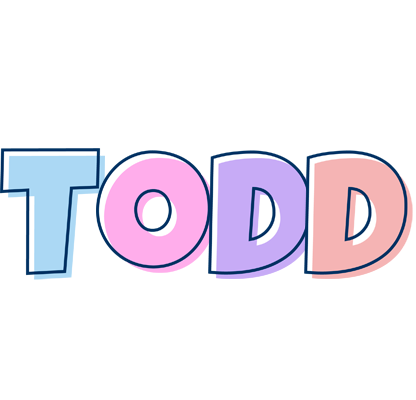 Todd pastel logo