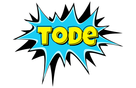 Tode amazing logo