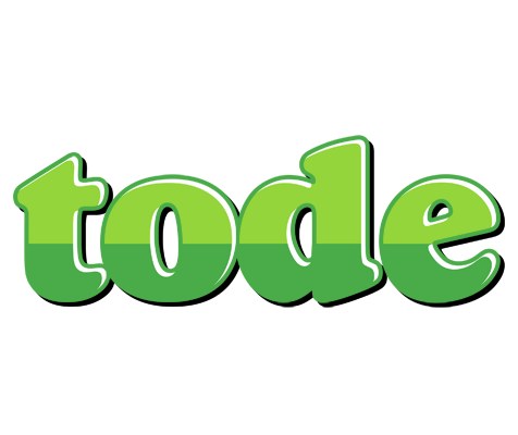 Tode apple logo