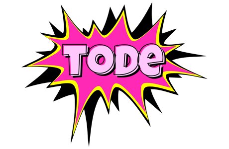 Tode badabing logo