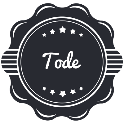 Tode badge logo