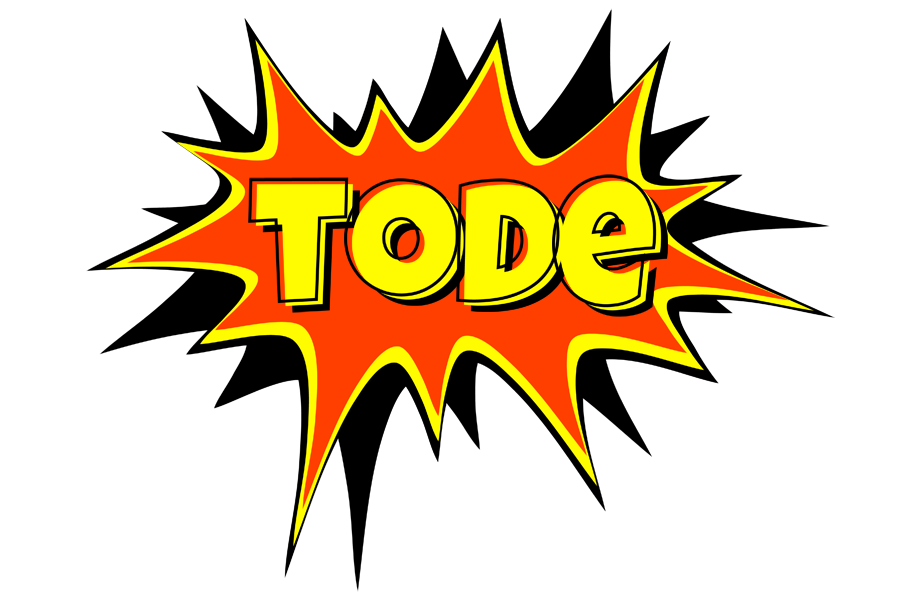 Tode bazinga logo
