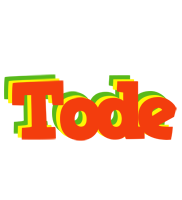 Tode bbq logo