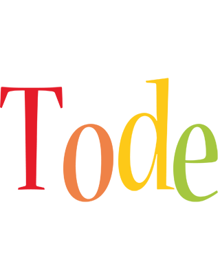 Tode birthday logo