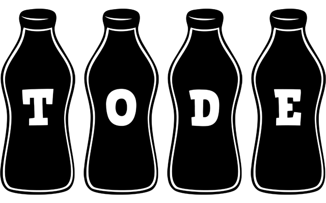 Tode bottle logo