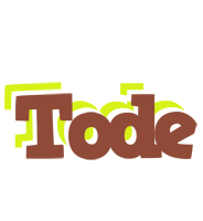 Tode caffeebar logo