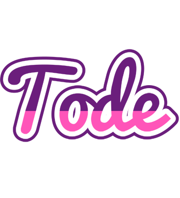 Tode cheerful logo