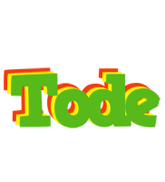 Tode crocodile logo