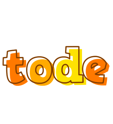 Tode desert logo