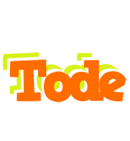 Tode healthy logo