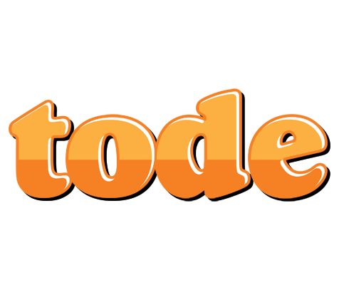 Tode orange logo